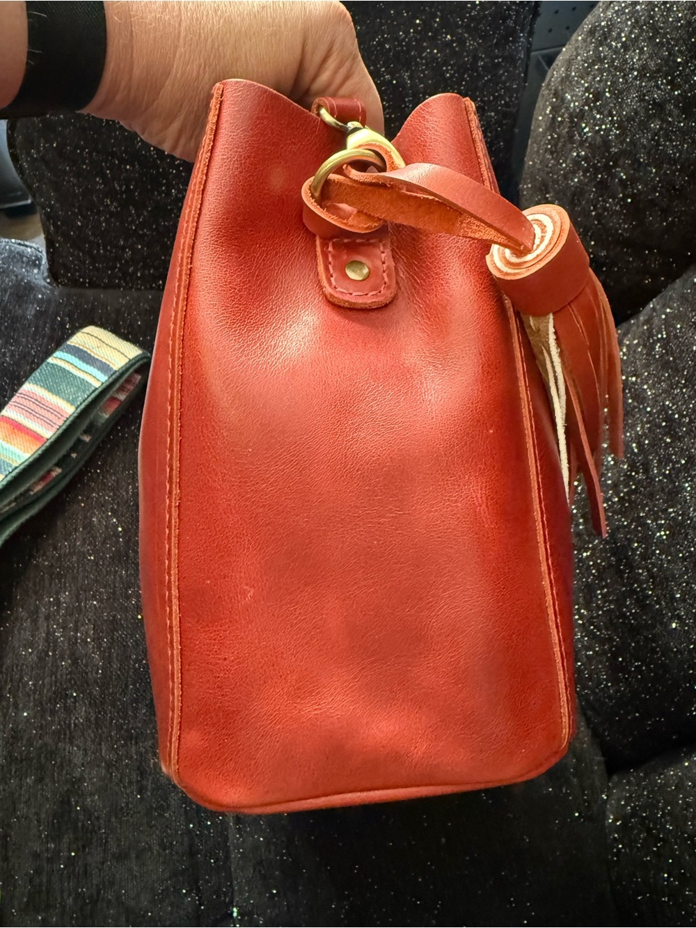 ROSSO Butterfly Crossbody Bundle - Portland Leather - NEW - Picture 6 of 8